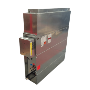 A Highline 260 fan coil unit, designed for vertical instillation